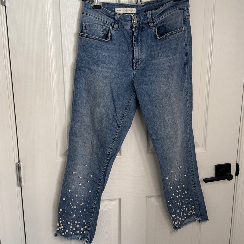 Pilcro and the Letterpress Classic Blue Jeans